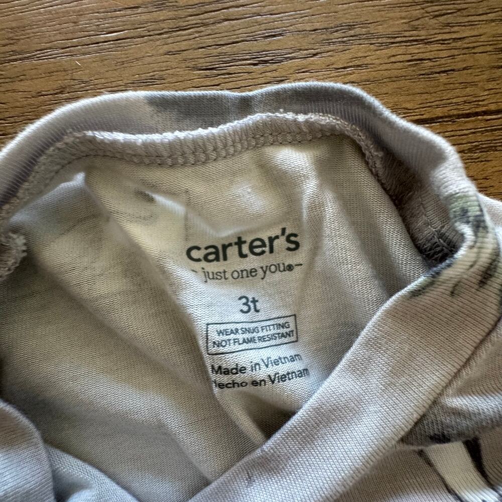 Carter's Toddler Girl Pajama Bundle (2) - Size 3T - Picture 5 of 6